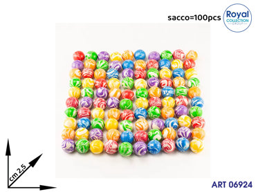 K130438 PALLA MAGICA COL ASS (MIN 100 PZ) CM 2.5