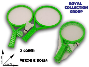 K4404206 RACCHETTE TENNIS GRANDI CM 40X24