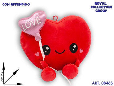 PL2939 2 CUORE ROSSO C/CUORE ROSA LOVE CM 23