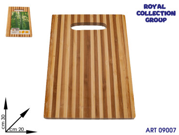 17734 TAGLIERE IN BAMBU' CM 30X20