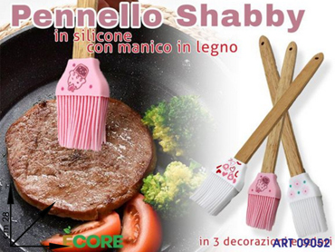 PENNELLO SILICONE SHABBY 3 DEC  CM 28