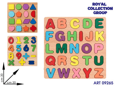K3003100 GIOCO EDUCATIVO LEGNO  CM 20