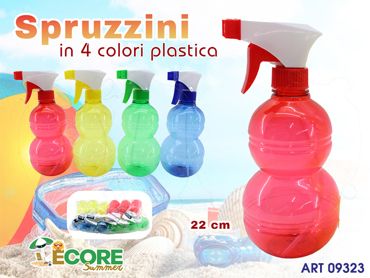 SPRUZZINO 2 PALLE  COL ASS  CM 24