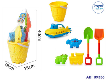 C522 SET MARE 7 PZ IN RETE  COL CM 40