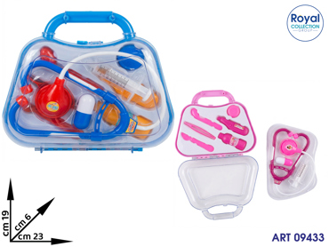 K114342 VALIGETTA DOTTORE 2 ASS CM 23X19