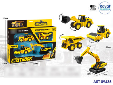 K1702367 CITY TRUCK 4 MEZZI RETROCARICA CM 31X27