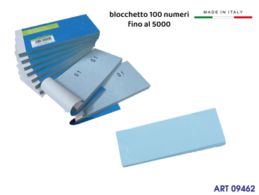 BIGLIETTI PER LOTTERIA 0- 100 (FINO AL 5000)