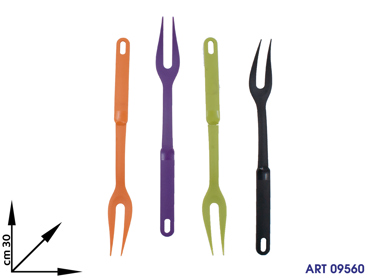 FORCHETTONE PLASTICA COL ASS STOCK CAS MIX CM 30