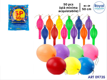 K540014 PUNGIBALL C/ELASTICO COL ASS CM 50