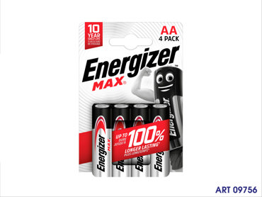 BATTERIE 4 PZ STILO ENERGIZER
