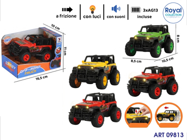 276324  1189-29 JEEP 4WD FRIZ LUCI-SUONI COL ASS CM 17X11
