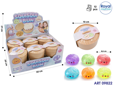 3224382  8732-2 RAVIOLO SQUISQUI BUN  CM 8.5 DISPLAY 12 PZ