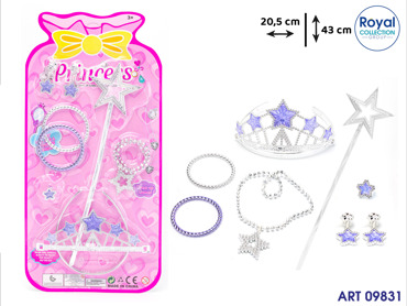 3081232 9053 BLISTER SCETTRO PRINCESS CM 42.5X20.5