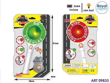 3145571 36200 TRAFFIC DISK LUCI CM 31X18