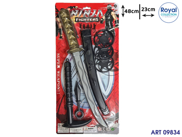084636 210AC02 BLISTER NINJA SET CM 48X23