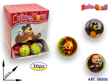 MON05976 PALLINA MASHA E ORSO 60  DISPLAY 30 PZ