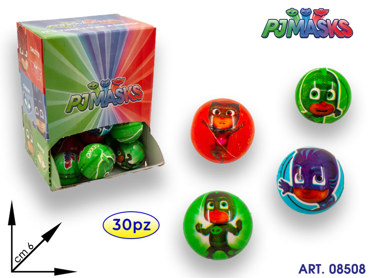 MON05631 PALLINA PJMASKS DIAM 60  DISPLAY 30 PZ