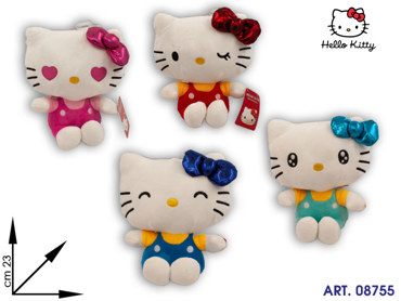 PELUCHE HELLO KITTY TG 3  CM 23