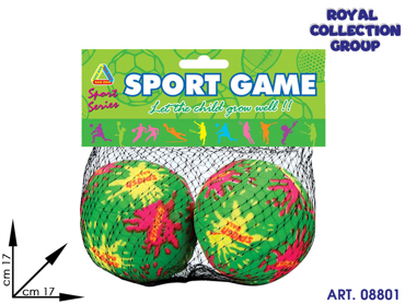 K4405282 SPORT GAME BIS PALLINE CM 17X17