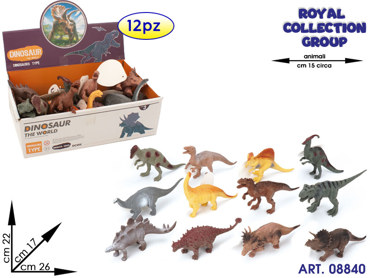 K9602517 DINOSAURI ASS DISPLAY 12 PZ