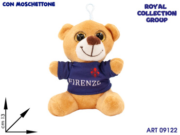 PL2970 13 ORSO PELUCHE LOVE FIRENZE CM 13