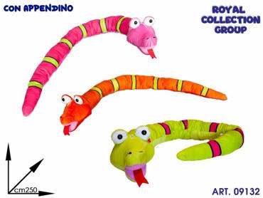 9952 SERPENTE PELUCHE GIGANTE CM 250