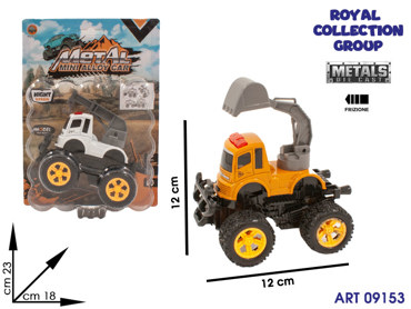 K1808812 METAL MINI ALLOR DIE CAST ASS  CM 23X18
