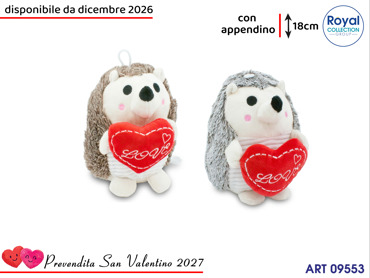PL2807WH RICCIO PELUCHE ASS 